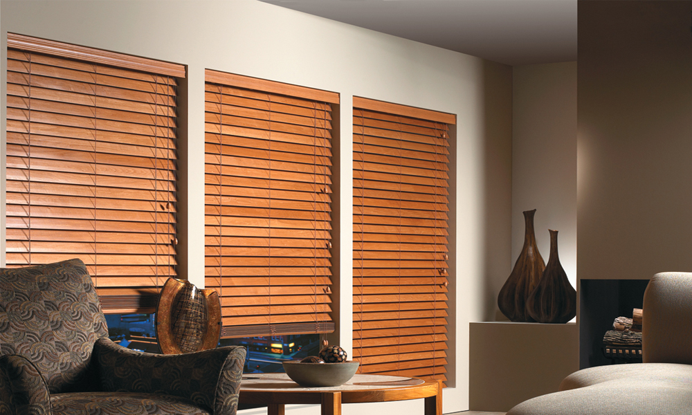 Wood blinds